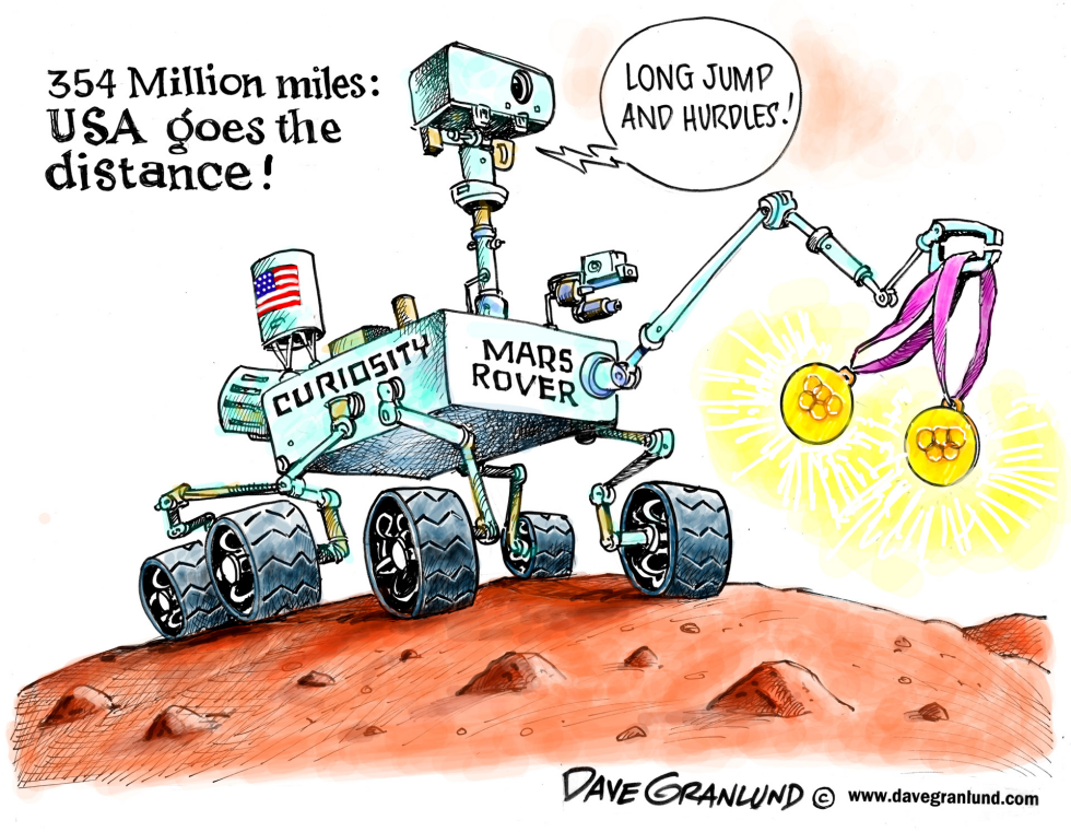 Curiosity Mars rover