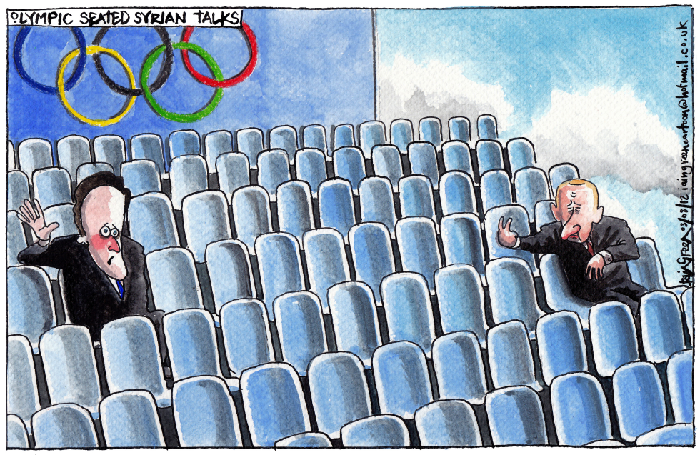 CAMERON PUTIN OLYMPIC SEATED SYRIAN TALKS