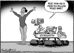 MARS CURIOSITY by Bob Englehart