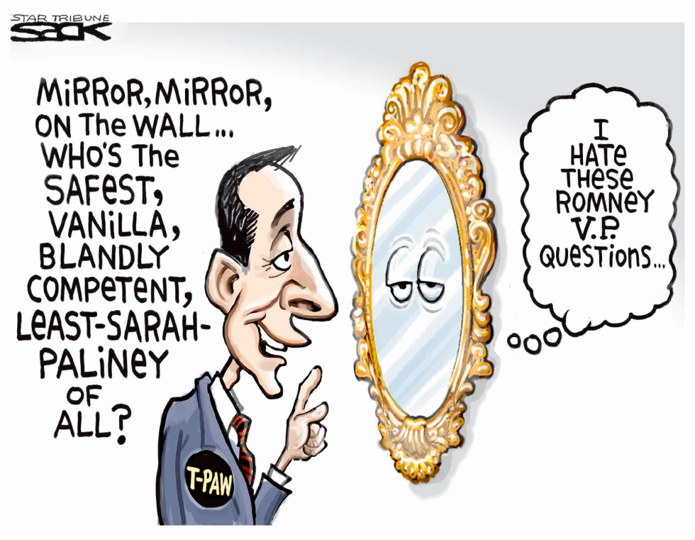 Romney VP Questions