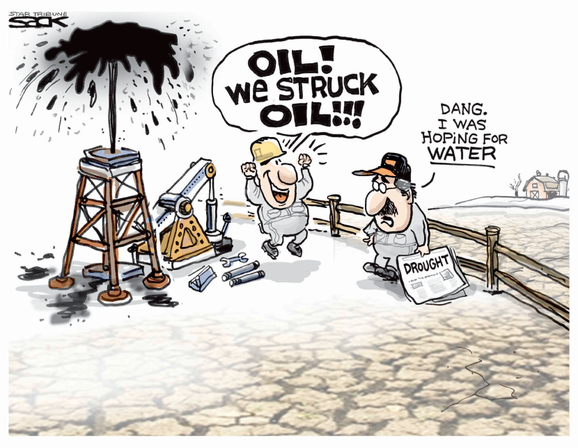 Oil or Water