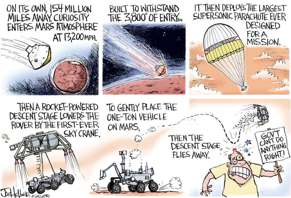 Curiosity on Mars