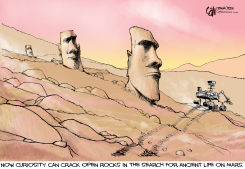 ANCIENT LIFE  by Cam Cardow