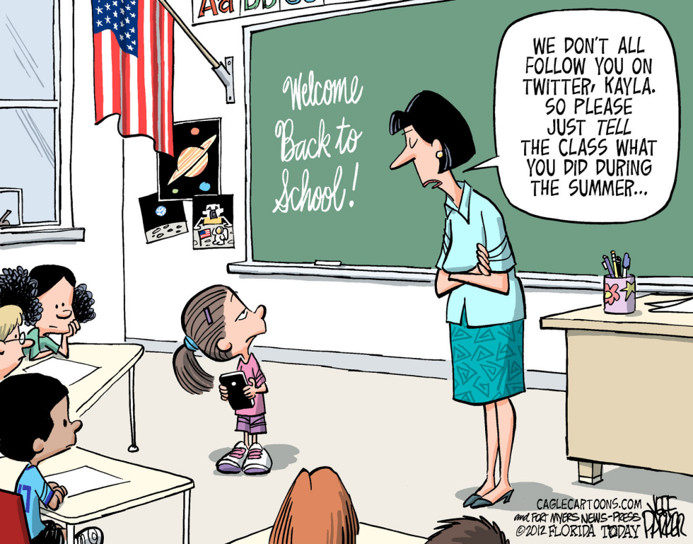 Back to School and Twitter COLOR