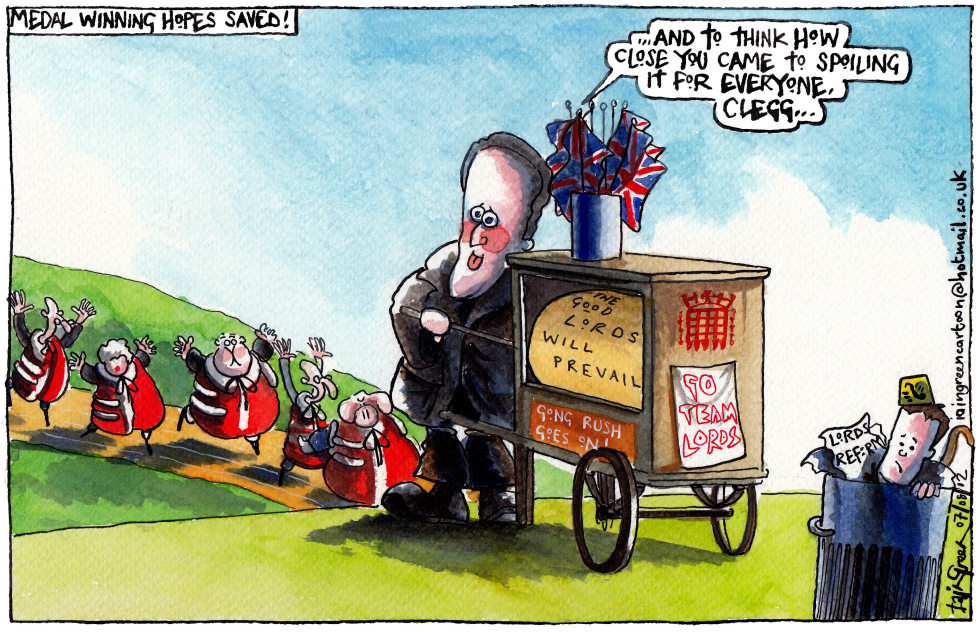 LORDS REFORM DASHED