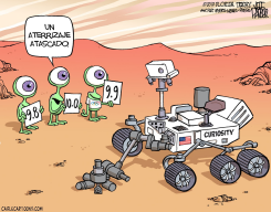 ATERRIZAJE DEL CURIOSITY by Jeff Parker