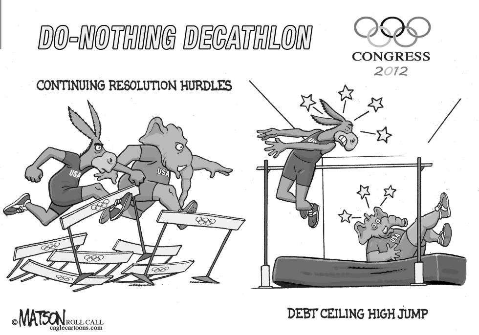  DO-NOTHING CONGRESS OLYMPICS PART V by RJ Matson