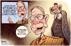 UN PEQUEñO PAJARITO LE DIJO A HARRY REID  by Rick McKee