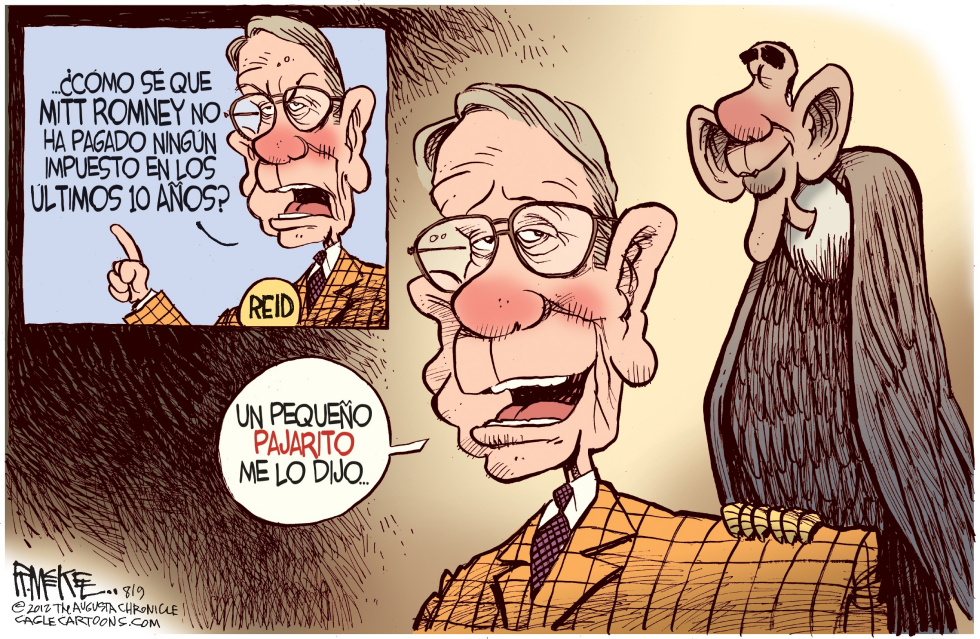 Un Pequeño Pajarito le dijo a Harry Reid COLOR