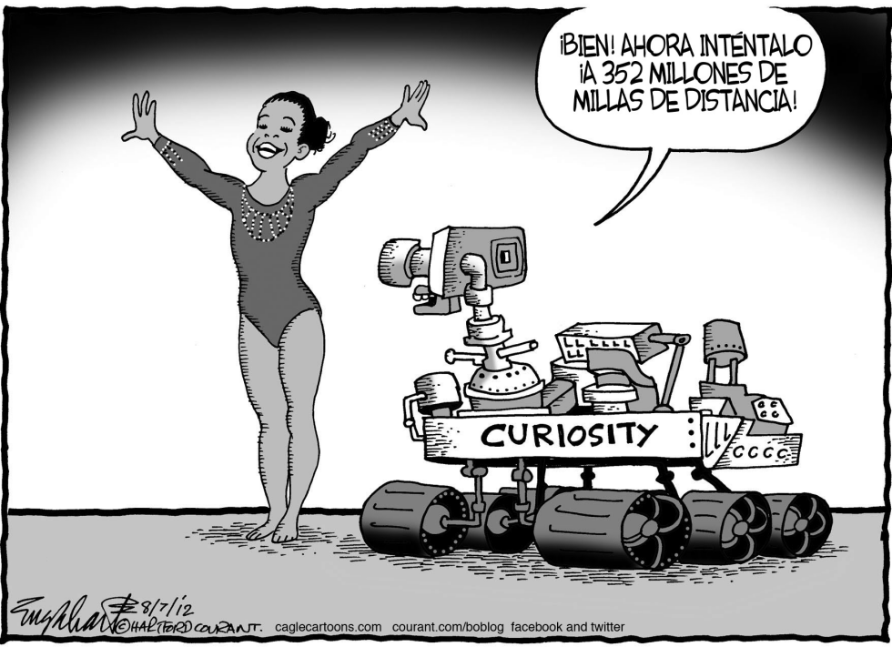Curiosity en Marte