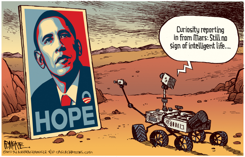 No Intelligent Life On Mars COLOR
