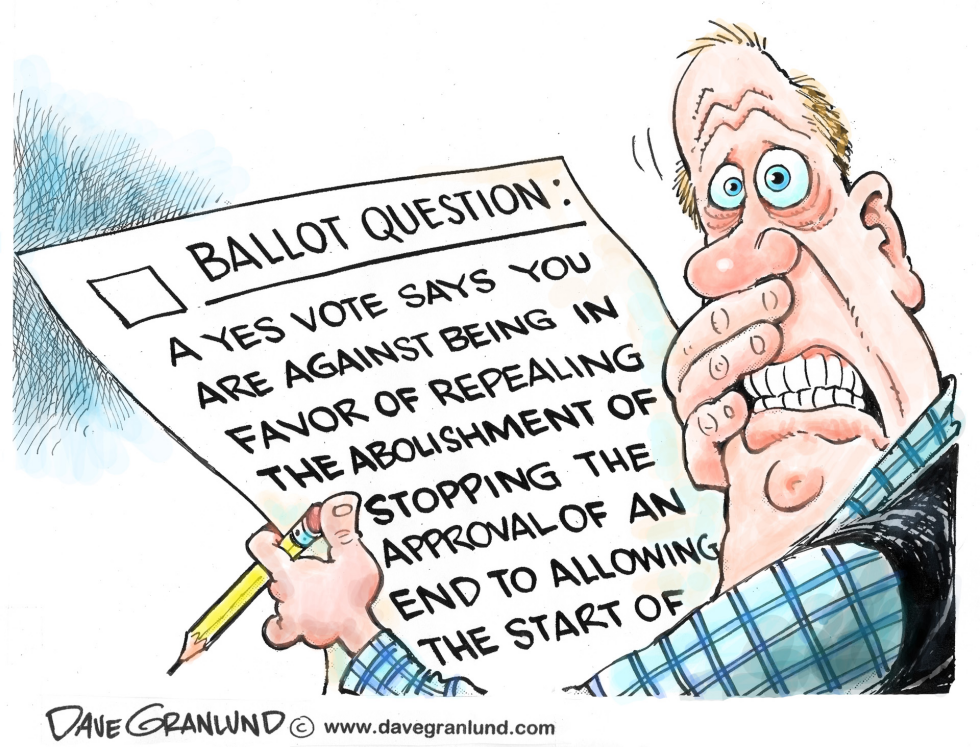  BALLOT QUESTIONS by Dave Granlund