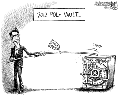 ROMNEY'S TAX RETURNS by Adam Zyglis
