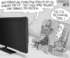ROMNEY PICKS RYAN by Gary McCoy