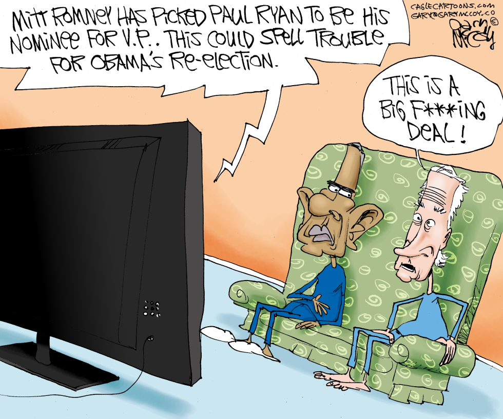 Romney Picks Ryan COLOR