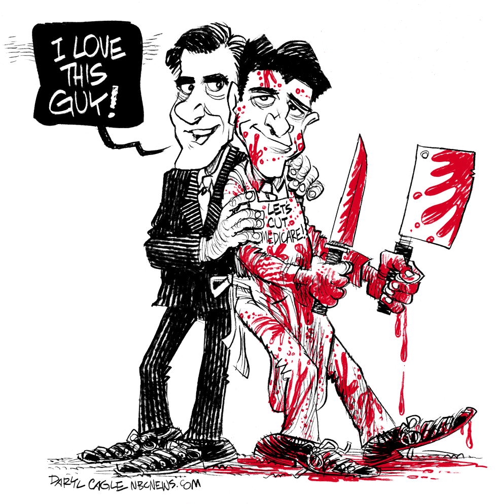 Romney Loves Paul Ryan