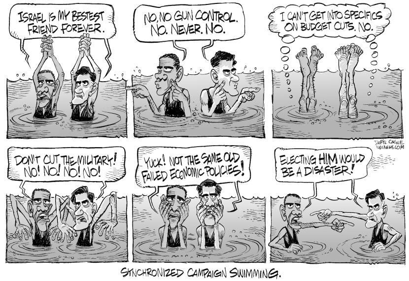 Synchronized Campaign Swimming