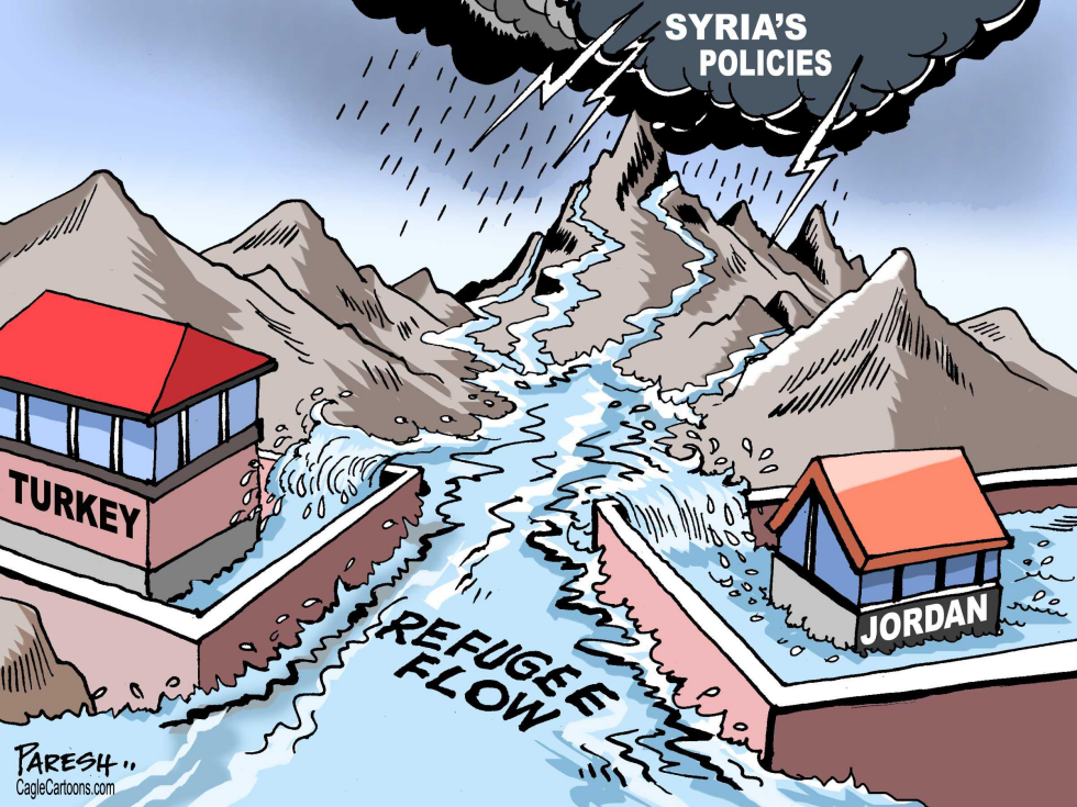 Syrian refugee flow COLOR