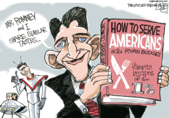 RYAN BUDGET RECIPE  by Pat Bagley
