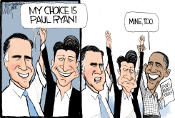 ROMNEY PICKS RYAN by Jeff Darcy