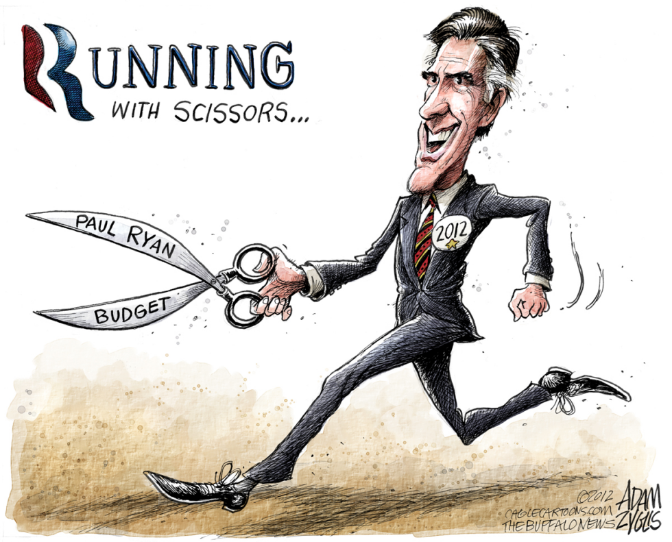 Romney Runs with Ryan Color