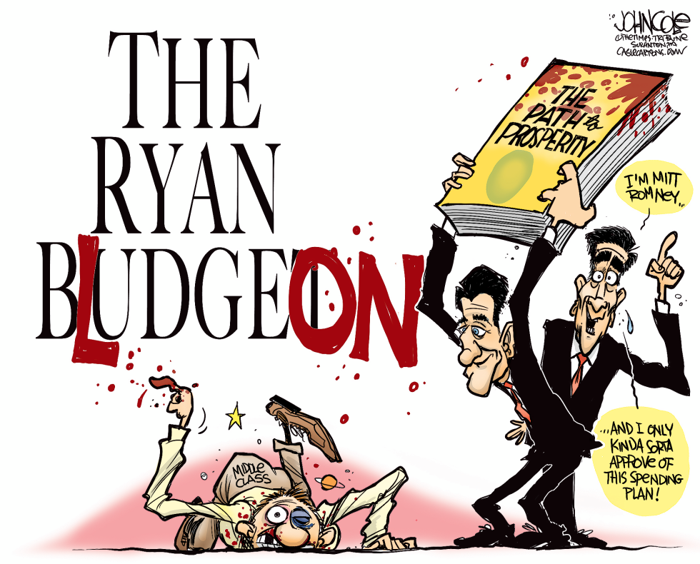  THE RYAN BUDGET by John Cole