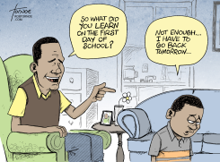 BACK TO SCHOOL by Rob Tornoe