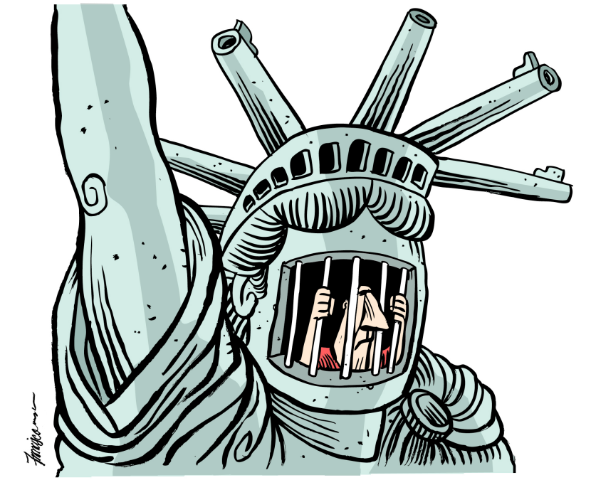 Trapped in gun loving society