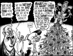 GEORGE BUSHES NEW FAIRY by Brian Adcock
