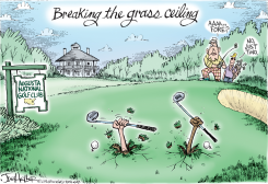 AUGUSTA GOLF CLUB by Joe Heller