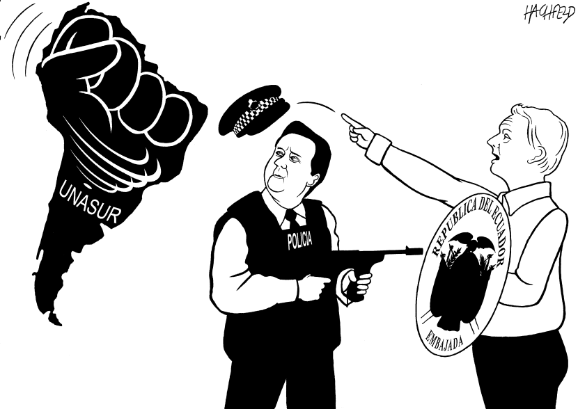 Cameron y Assange