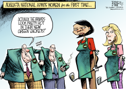 AUGUSTA NATIONAL  by Nate Beeler