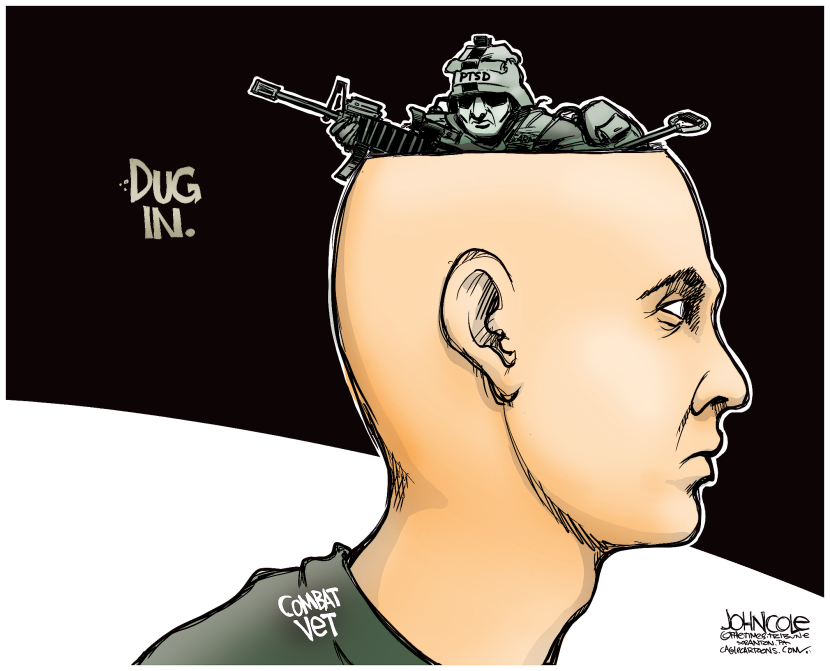 Post-traumatic stress disorder COLOR