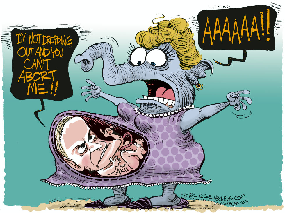  REP AKIN AND ABORTION by Daryl Cagle