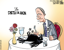 TODD AKIN COME CUERVO by Jeff Parker