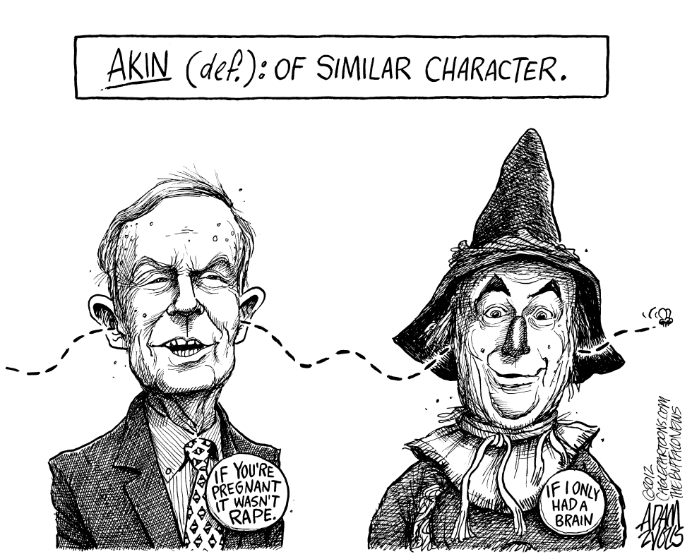 Akin Missing His Brain