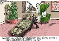 CRAZY AFGHAN WAR  by Pat Bagley