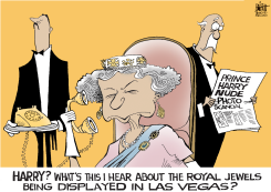 PRINCE HARRY GOES TO VEGAS, by Randy Bish