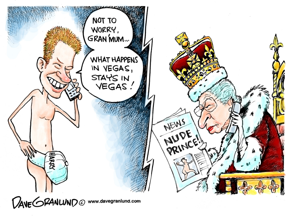 Prince Harry in Vegas