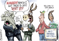 SHUT UP by Joe Heller