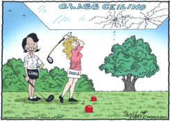 AUGUSTA NATIONAL GOLF CLUB by Bob Englehart
