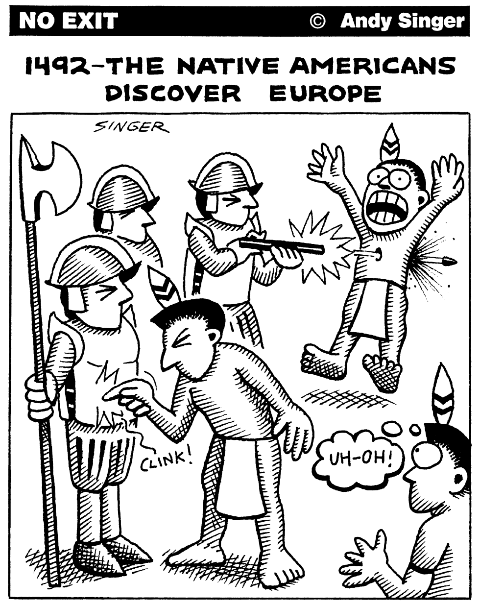 Native Americans Discover Europe