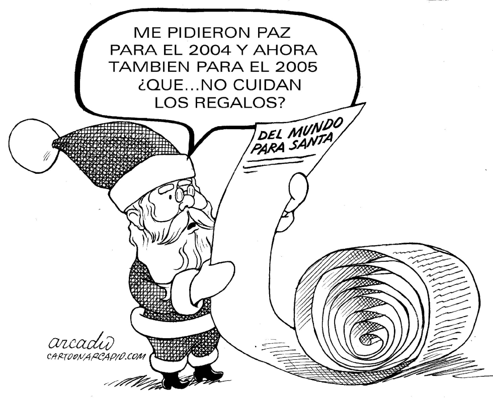  LA LISTA A SANTA by Arcadio Esquivel