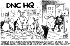 AKIN'S GIFT TO THE DNC by Rick McKee