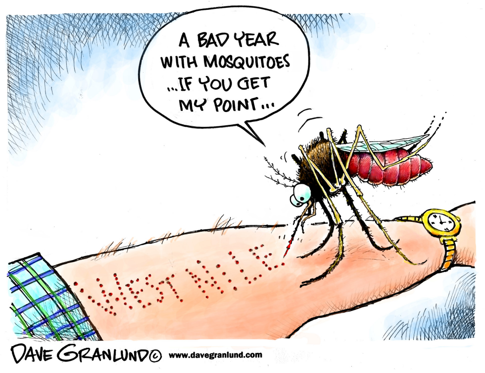  WEST NILE VIRUS by Dave Granlund