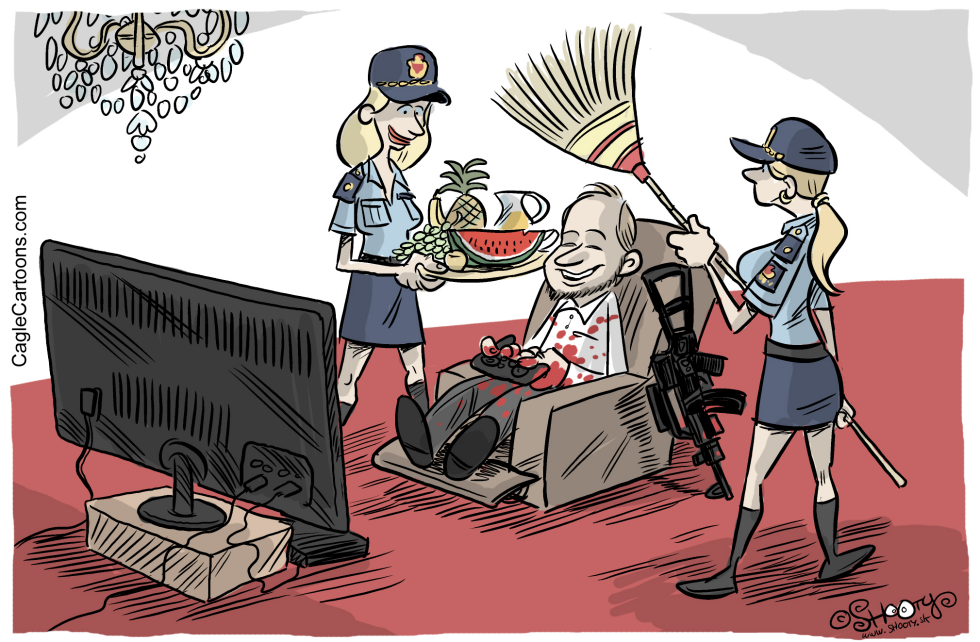 Imprisoned Breivik