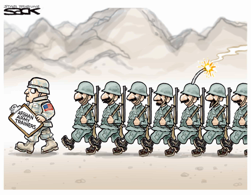 Afghan Army Trainers