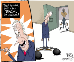 BIDEN BACK IN CHAINS  by Gary McCoy