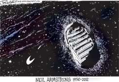 NEIL ARMSTRONG by Joe Heller
