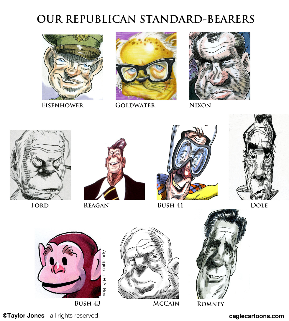 GOP nominees - COLOR